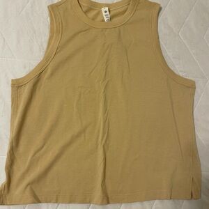 lululemon athletica Classic Fit Cotton Blend Tank - Tan
